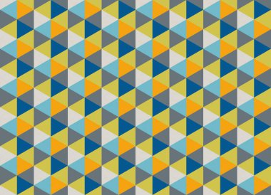 Tekrarlanan şekillerle soyut yaratıcı arkaplan