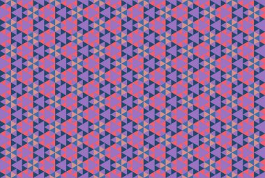 Tekrarlanan şekillerle soyut yaratıcı arkaplan