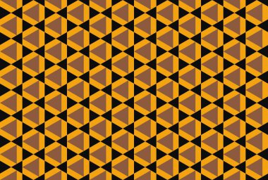 Altıgen desenli modern renkli arkaplan