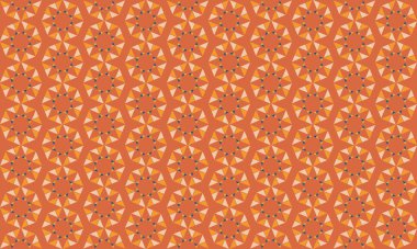 Tekrarlanan şekillerle soyut yaratıcı arkaplan