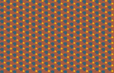 Altıgen desenli modern renkli arkaplan