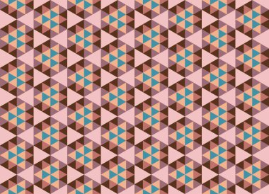 Tekrarlanan şekillerle soyut yaratıcı arkaplan