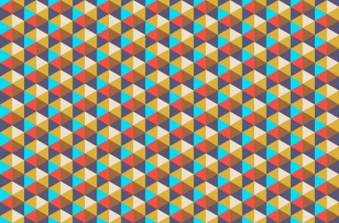 Tekrarlanan şekillerle soyut yaratıcı arkaplan