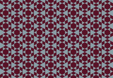 Tekrarlanan şekillerle soyut yaratıcı arkaplan