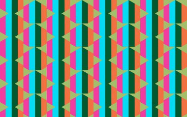 Tekrarlanan şekillerle soyut yaratıcı arkaplan