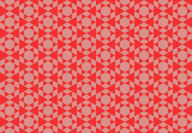 Tekrarlanan şekillerle soyut yaratıcı arkaplan