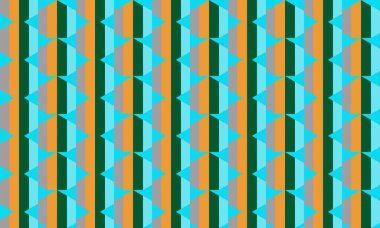 Altıgen desenli modern renkli arkaplan