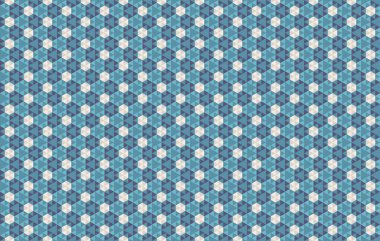 Tekrarlanan şekillerle soyut yaratıcı arkaplan