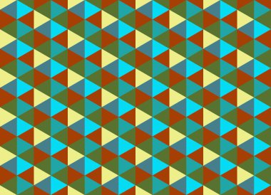 Altıgen desenli modern renkli arkaplan