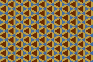 Altıgen desenli modern renkli arkaplan