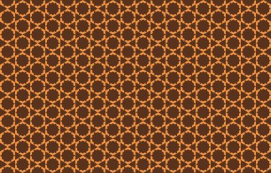 Tekrarlanan şekillerle soyut yaratıcı arkaplan