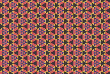 Geometrik elementlerle kusursuz soyut arkaplan