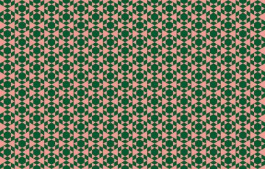 Tekrarlanan şekillerle soyut yaratıcı arkaplan