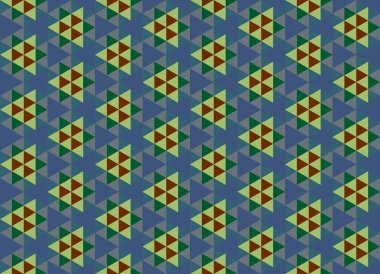 Altıgen desenli modern renkli arkaplan