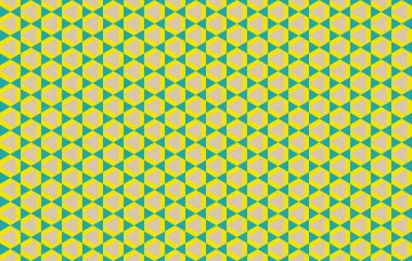 Altıgen desenli modern renkli arkaplan