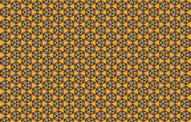 Altıgen desenli modern renkli arkaplan