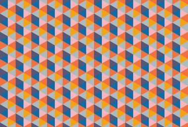 Tekrarlanan şekillerle soyut yaratıcı arkaplan