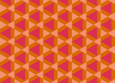 Altıgen desenli modern renkli arkaplan