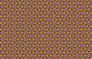 Tekrarlanan şekillerle soyut yaratıcı arkaplan