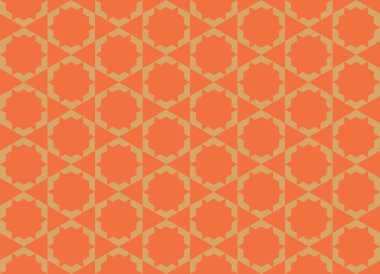 Tekrarlanan şekillerle soyut yaratıcı arkaplan