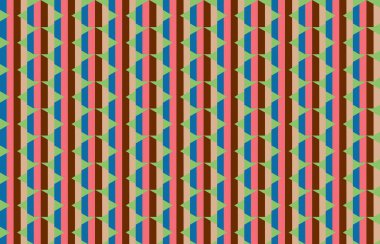 Geometrik elementlerle kusursuz soyut arkaplan