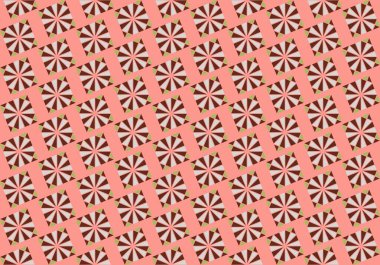 Geometrik elementlerle kusursuz soyut arkaplan