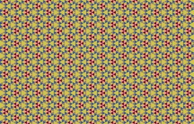 Tekrarlanan şekillerle soyut yaratıcı arkaplan