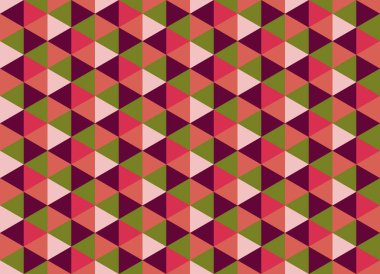 Altıgen desenli modern renkli arkaplan