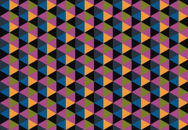 Tekrarlanan şekillerle soyut yaratıcı arkaplan