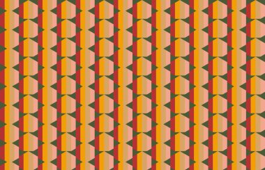 Altıgen desenli modern renkli arkaplan