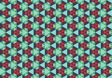 Tekrarlanan şekillerle soyut yaratıcı arkaplan