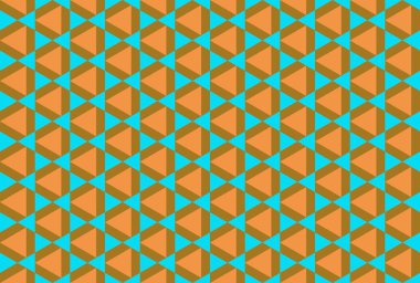 Tekrarlanan şekillerle soyut yaratıcı arkaplan