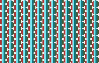 Altıgen desenli modern renkli arkaplan