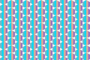 Tekrarlanan şekillerle soyut yaratıcı arkaplan