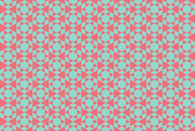 Altıgen desenli modern renkli arkaplan