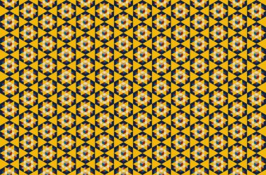 Altıgen desenli modern renkli arkaplan