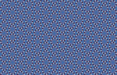 Tekrarlanan şekillerle soyut yaratıcı arkaplan