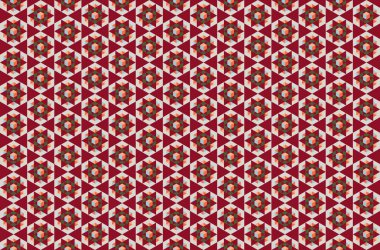 Altıgen desenli modern renkli arkaplan