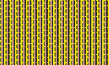 Altıgen desenli modern renkli arkaplan