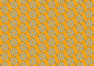 Tekrarlanan şekillerle soyut yaratıcı arkaplan