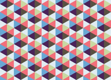 Geometrik elementlerle kusursuz soyut arkaplan