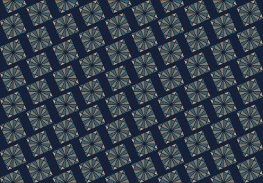 Altıgen desenli modern renkli arkaplan