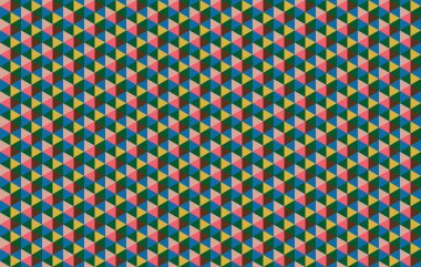 Tekrarlanan şekillerle soyut yaratıcı arkaplan