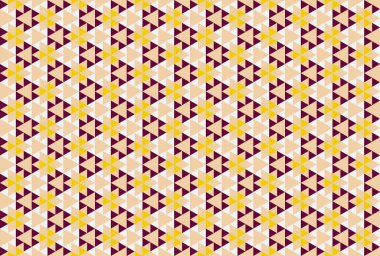 Altıgen desenli modern renkli arkaplan