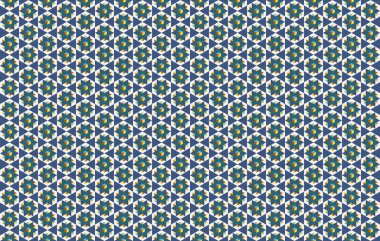 Tekrarlanan şekillerle soyut yaratıcı arkaplan