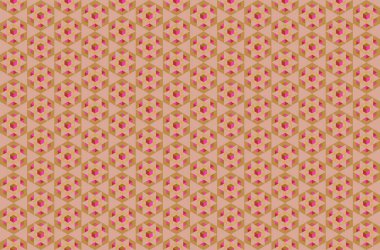 Altıgen desenli modern renkli arkaplan