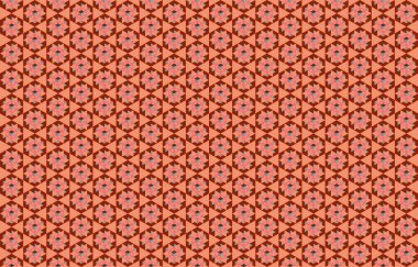 Altıgen desenli modern renkli arkaplan