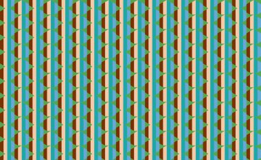 Altıgen desenli modern renkli arkaplan