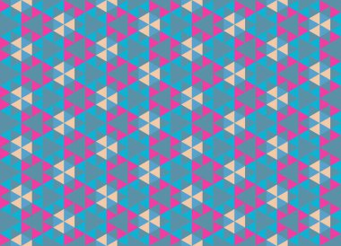 Tekrarlanan şekillerle soyut yaratıcı arkaplan