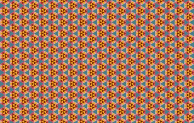 Tekrarlanan şekillerle soyut yaratıcı arkaplan